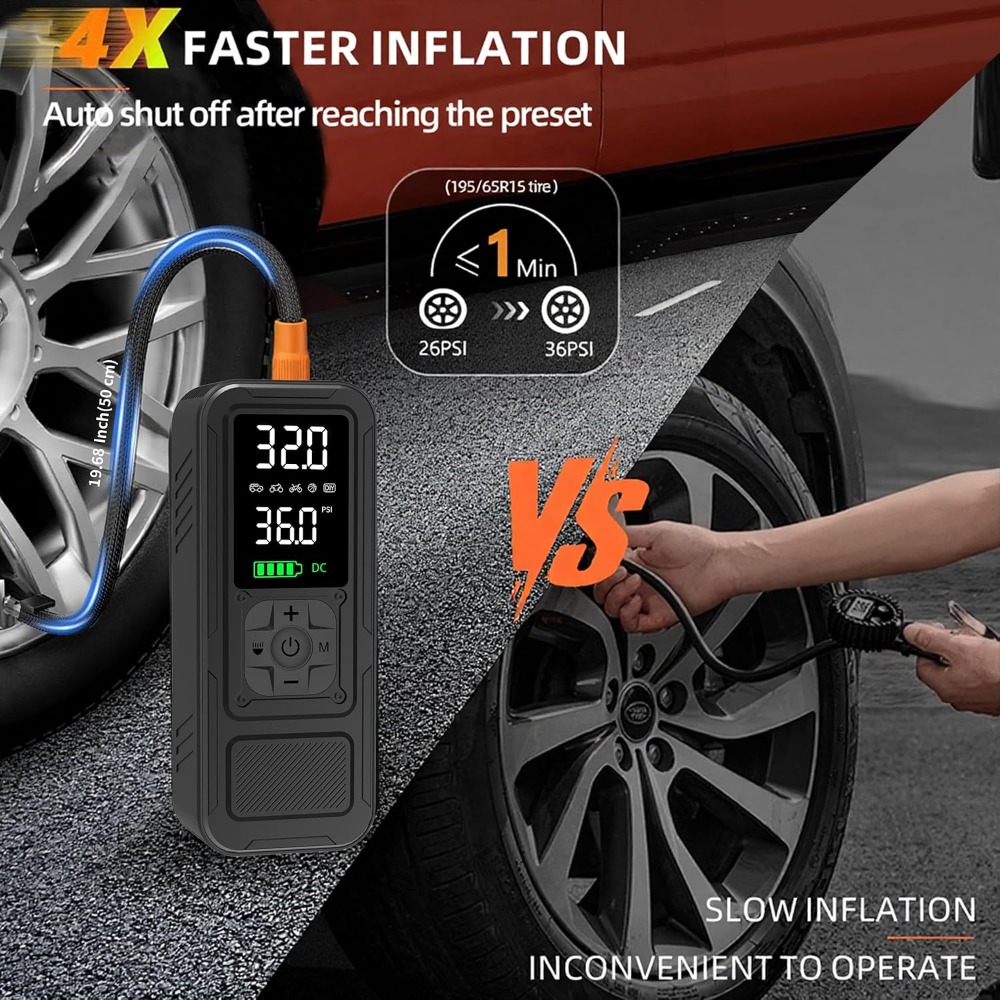 Беспроводной компрессор для на – обзор и цена Air Compressor